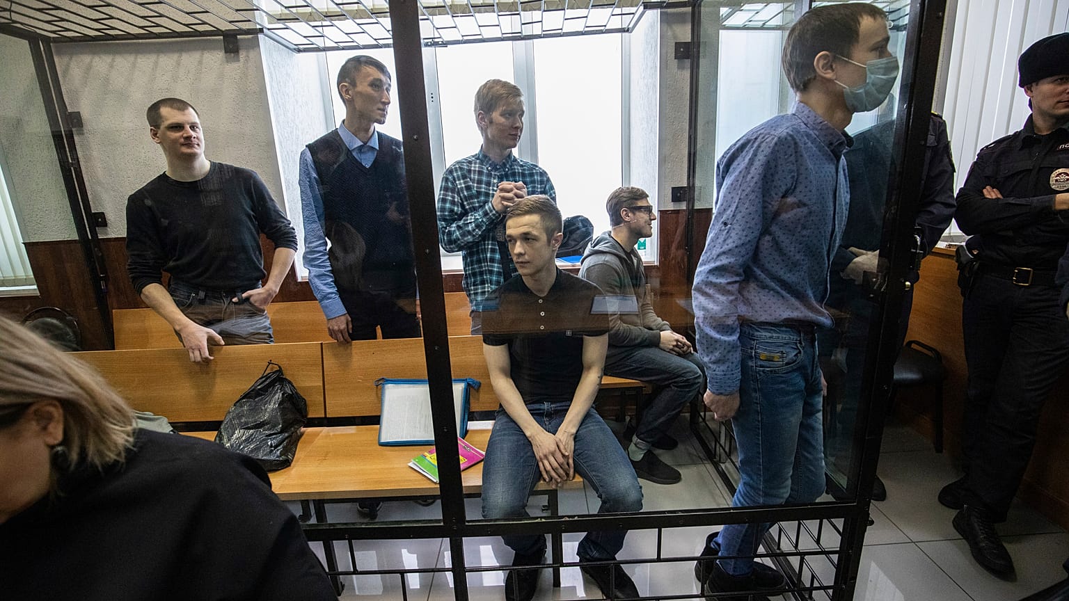 Суд над фигурантами дела "Сети" в Пензе. 