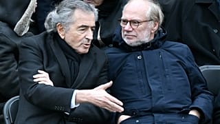 Bernard-Henri Levy bei der Beerdigung des Gründers des Magazins Nouvel Observateur, 28. Februar 2020