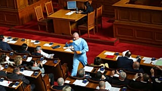 Εικόνα από προηγούμενη συνεδρίαση της βουλγαρικής βουλής
