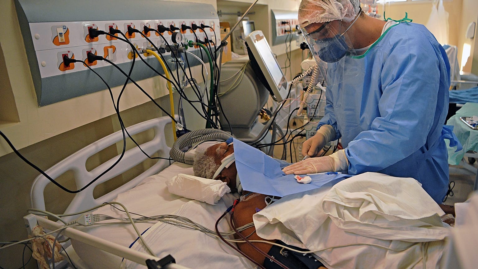 Behandlung in einem Krankenhaus in Rio de Janeiro