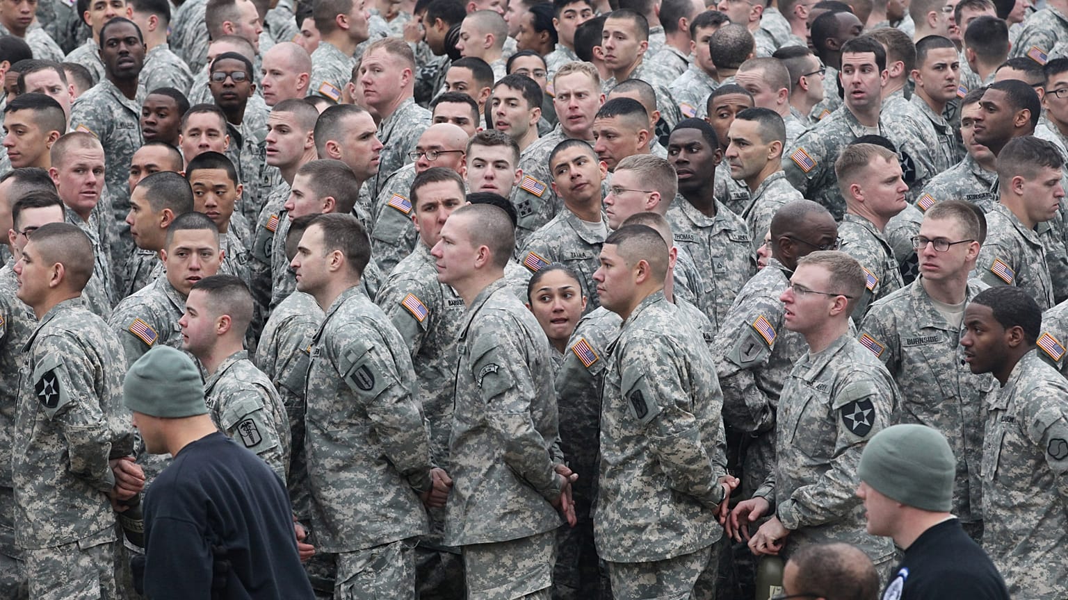 US-Soldaten. 