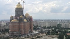 The National Cathedral in Bucharest