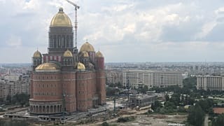 The National Cathedral in Bucharest