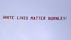 Manchester City-Burnley: polemiche per lo striscione "suprematista"