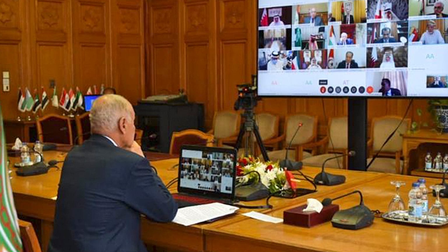 أمين عام جامعة الدول العربية أحمد أبو الغيط