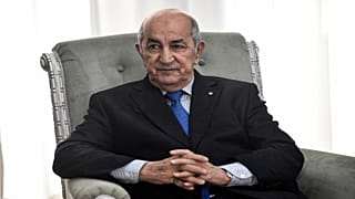 الرئيس الجزائري عبد المجيد تبون