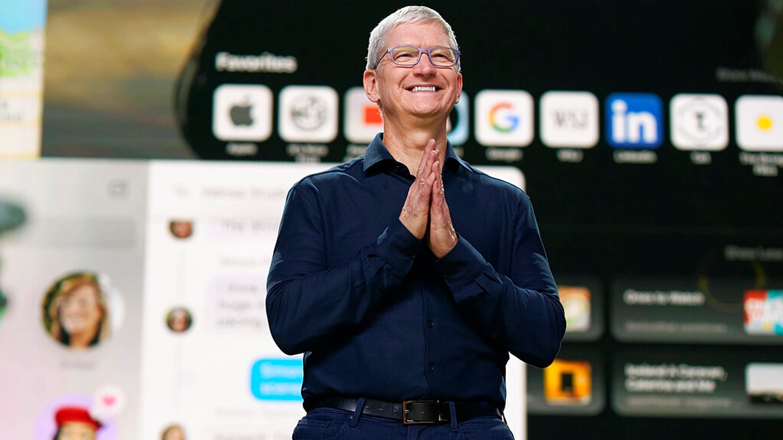 Apple'ın tepe yöneticisi (CEO) Tim Cook