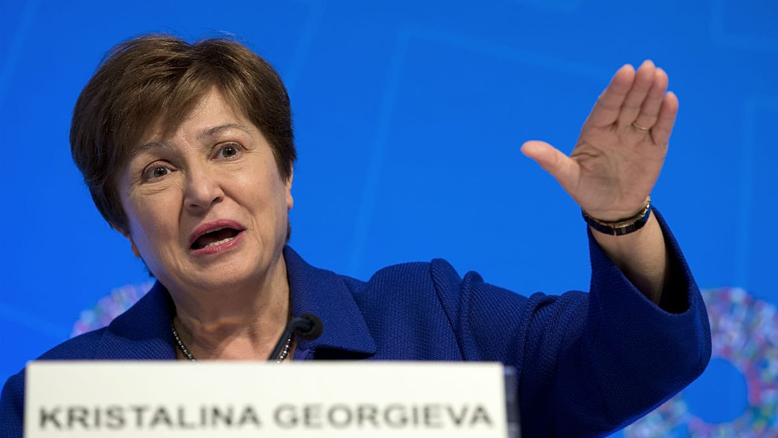 International Monetary Fund Managing Director Kristalina Georgieva 