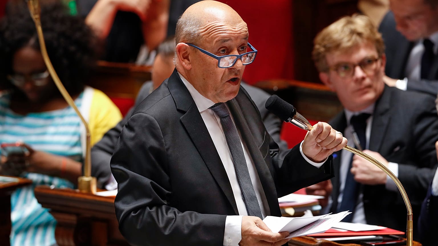 Fransız Dışişleri Bakanı Jean-Yves Le Drian