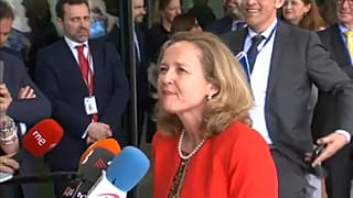 Die spanische Wirtschaftsministerin Nadia Calviño