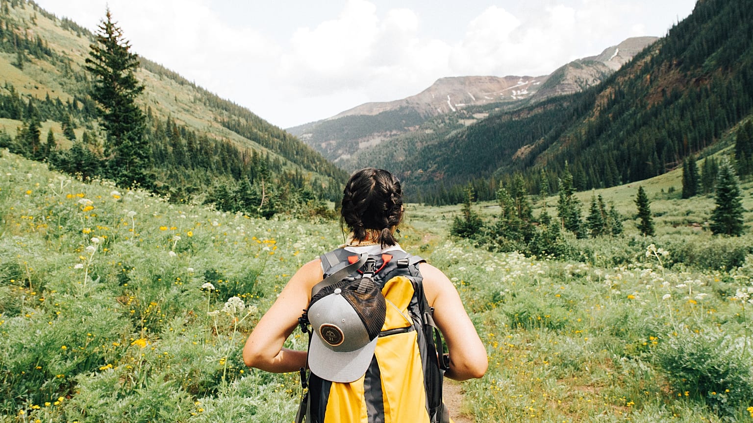 Walking in nature is good for your mental health.