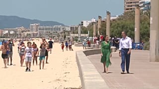 Tourismus-Tour: Felipe und Letizia besuchen Mallorca