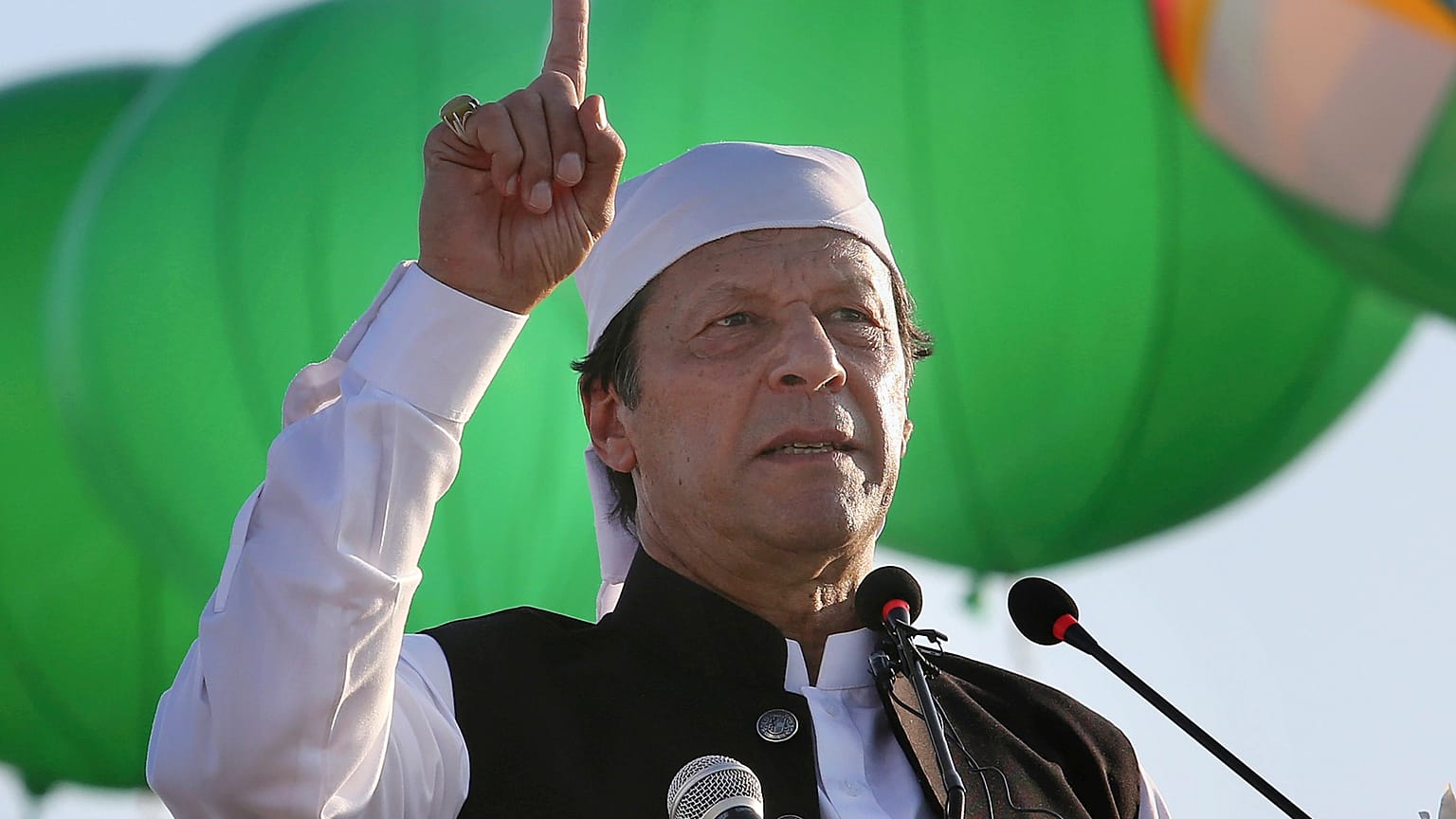 رئيس الوزراء الباكستاني عمران خان