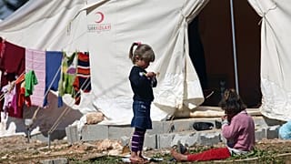 Hatay'ın Reyhanlı ilçesindeki Suriyeli mülteci kampı