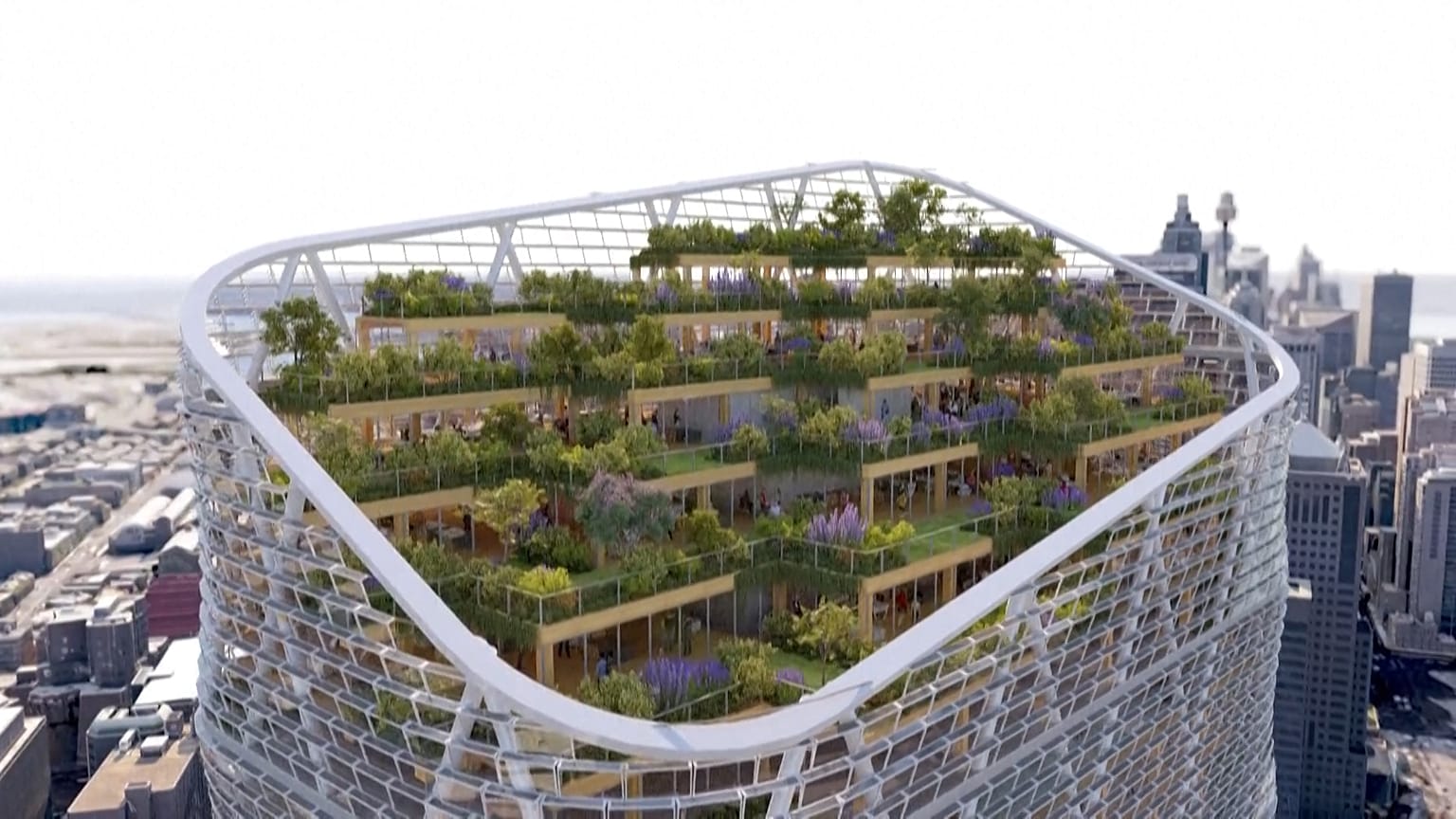 Stunning 'hybrid timber' tower will be the tallest in the world