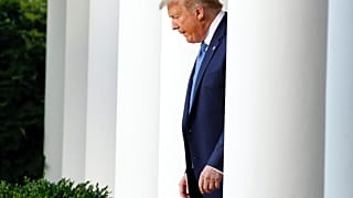 Donald Trump a rózsakerti beszédére indul
