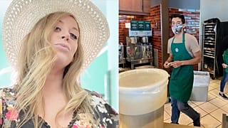 Maskesiz müşterinin siparişini almayan Starbucks çalışanı 60 bin dolar bahşiş topladı