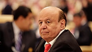 الرئيس اليمني عبد ربه منصور هادي خلال قمة قادة الدول العربية وأمريكا الجنوبية في الرياض - 2015/11/10