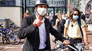 Green Party Europe-Ecologie-Les Verts (EELV) Gregory Doucet has triumphed in Lyon