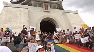 Sok százan ünnepelték a Pride-parádét Tajvanon