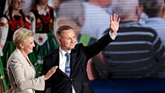 Polonya Cumhurbaşkanı Andrzej Duda ve eşi Agata Kornhauser