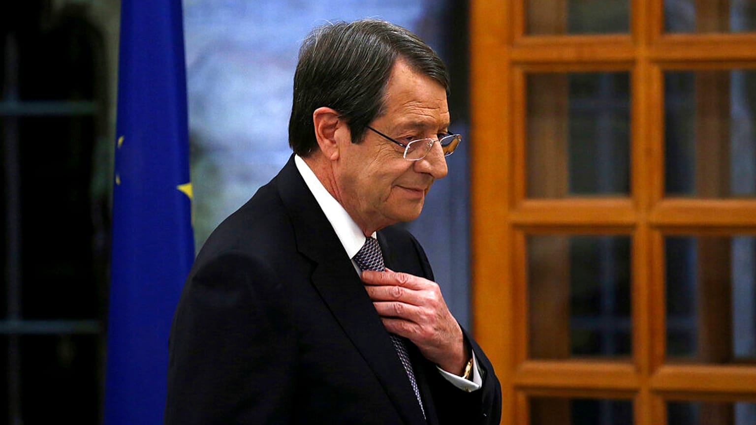 O πρόεδρος της Κυπριακής Δημοκρατίας, Ν. Αναστασιάδης