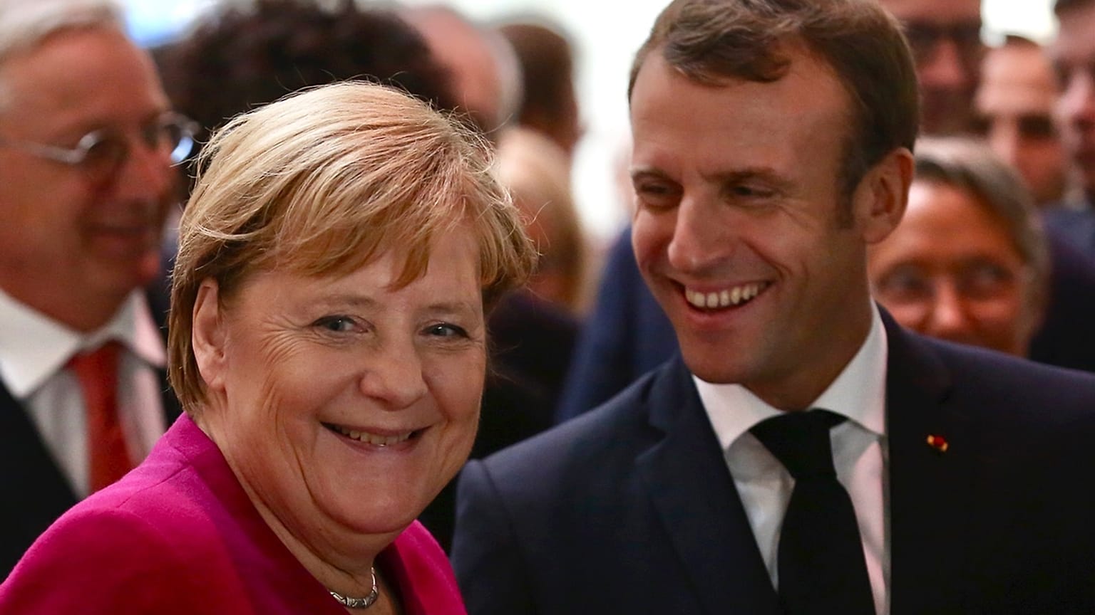 Merkel ve Macron