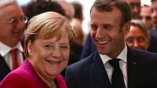 Merkel ve Macron