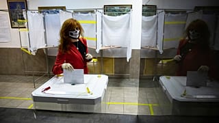 Ultima jornada de la consulta constitucional de Rusia 