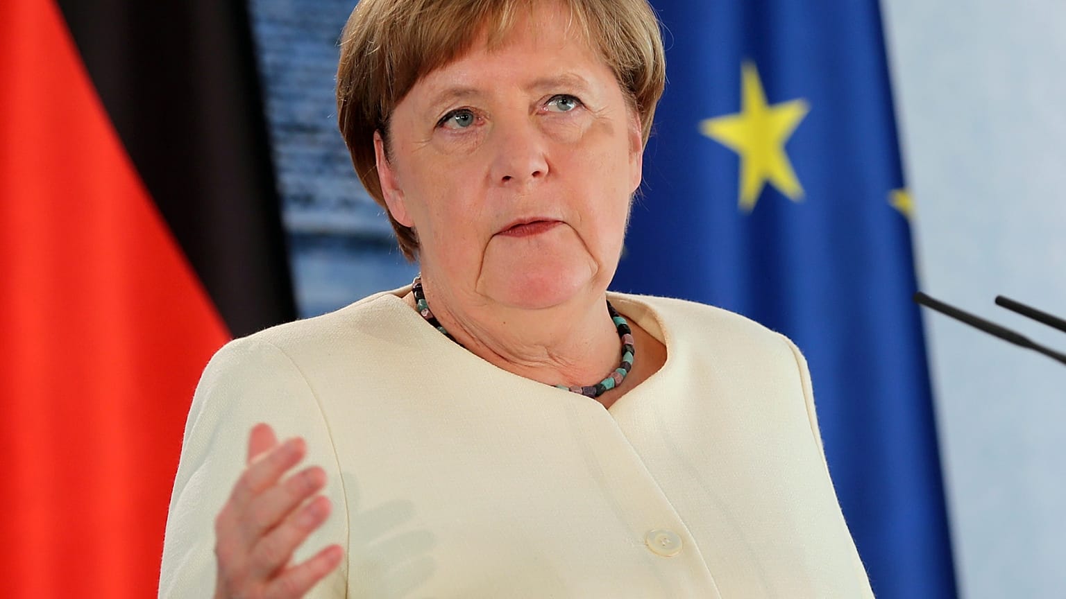 La chancelière allemande Angela Merkel