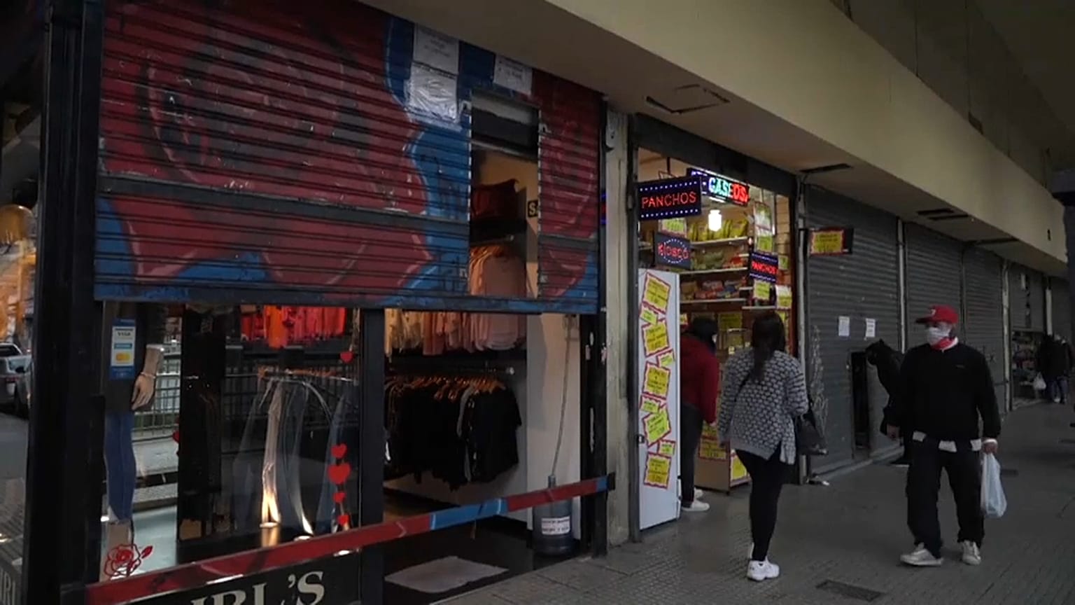 Reconfinamiento y ruina de los negocios en Buenos Aires