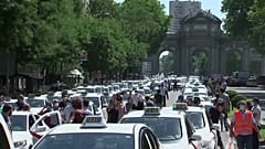 No comment: dudálós tüntetést tartottak a madridi taxisok
