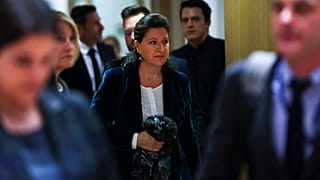 FILE: French Health Minister Agnes Buzyn arrives to an EU Health Ministers meeting to discuss the spread of the illness COVID-19.