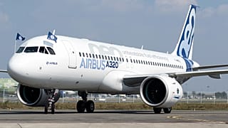 Un avión del constructor europeo Airbus