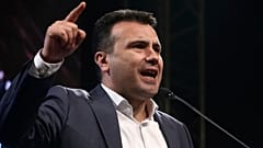 Zoran Zaev bei einer Veranstaltung um Februar.