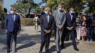 Reabre la frontera entre España y Portugal con un acto solemne