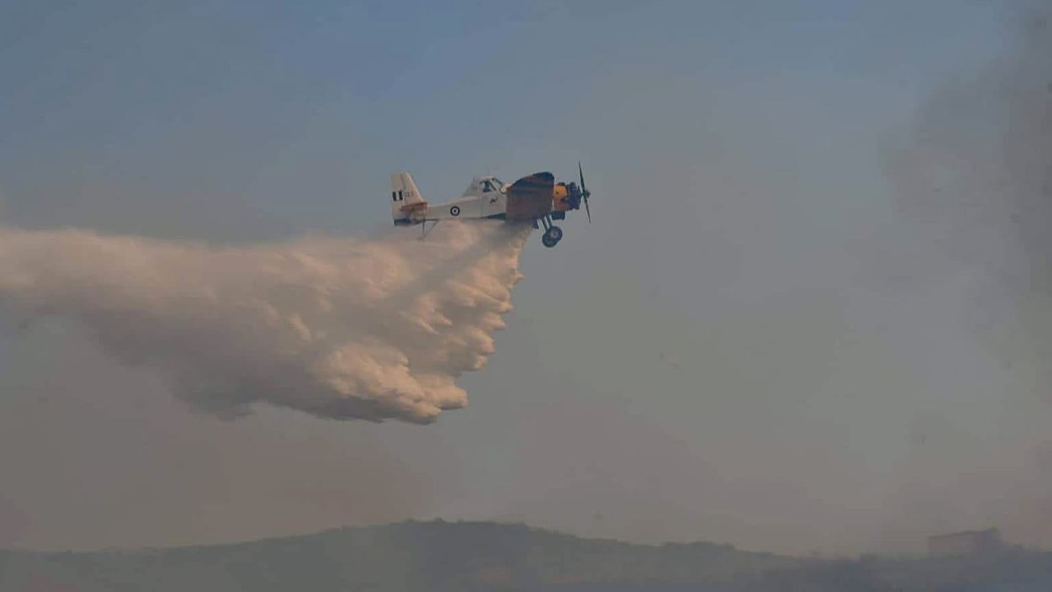 Φωτογραφία αρχείου από επιχείρηση εναέριων μέσων κατάσβεσης πυρκαγιών