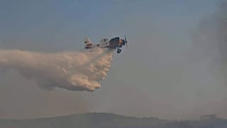 Φωτογραφία αρχείου από επιχείρηση εναέριων μέσων κατάσβεσης πυρκαγιών