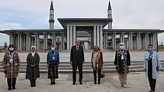Turkey's President R.T. Erdogan at the Istanbul Airport