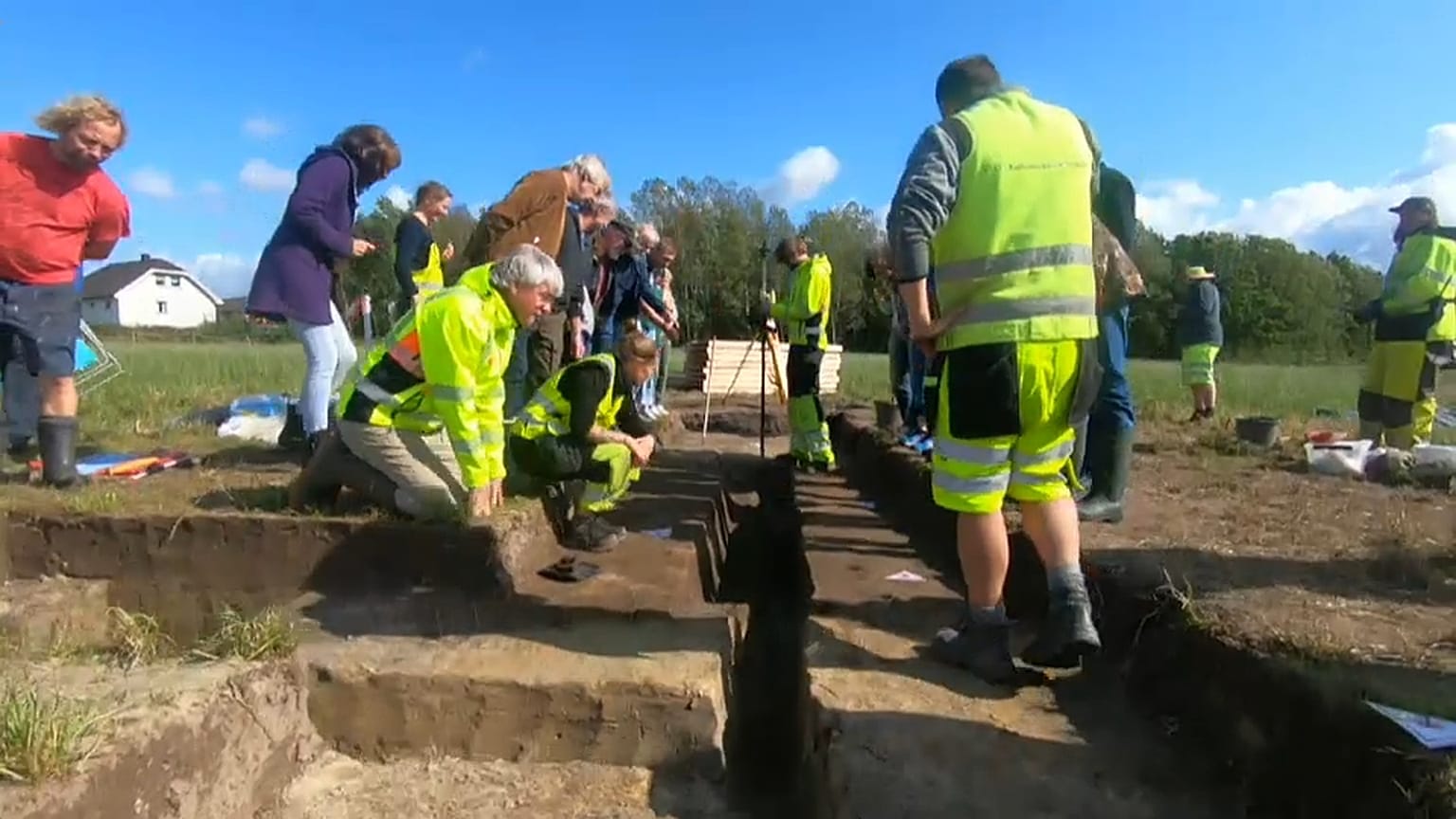 Excavations at the site in Gjellestad, south-east Norway began this week