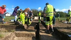 Excavations at the site in Gjellestad, south-east Norway began this week