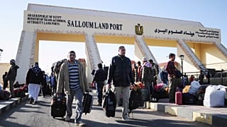 Mısır- Libya arasındaki Sallum Sınır Kapısı (arşiv)