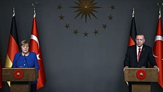 Almanya Başbakanı Angela Merkel // Cumhurbaşkanı Recep Tayyip Erdoğan