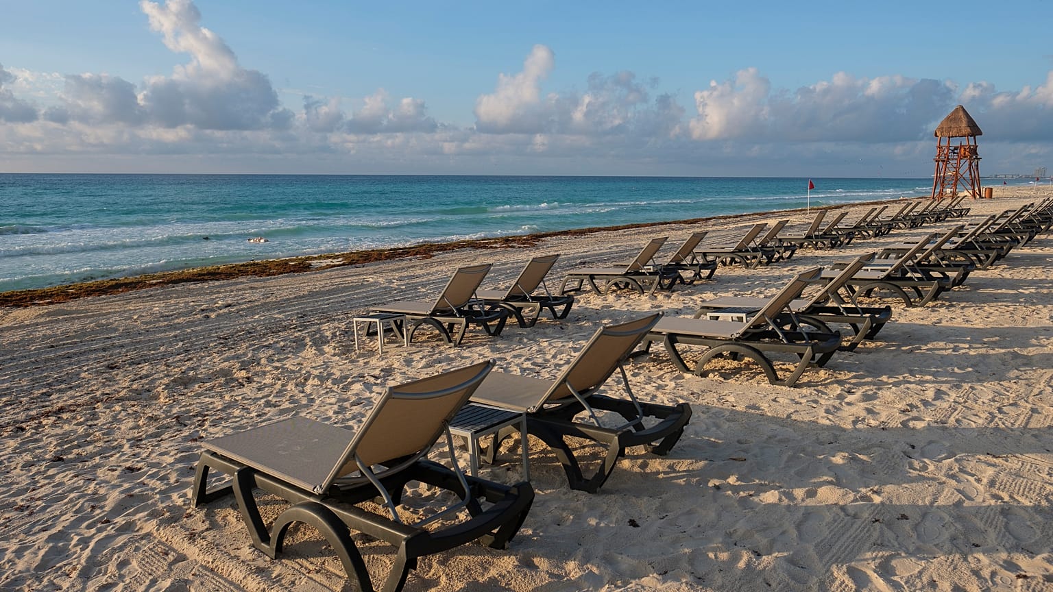 Meksika'nın turistik Cancun kenti 