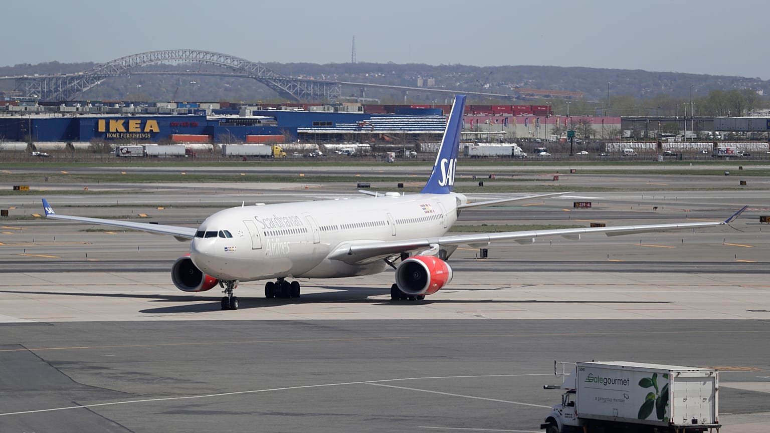 Airbus 330 von SAS