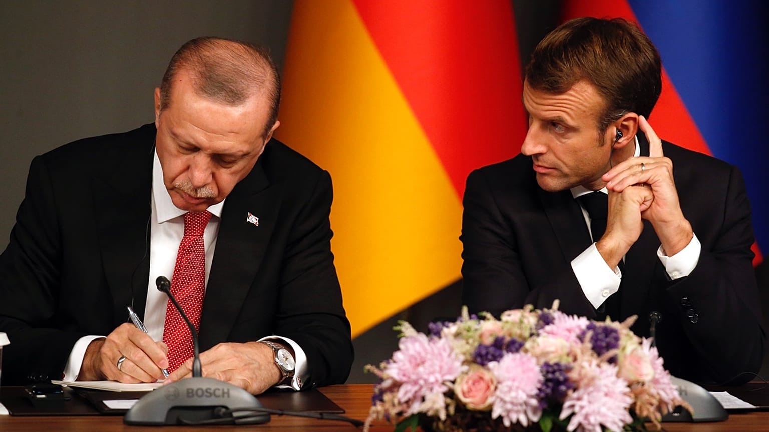 Macron ve Erdoğan
