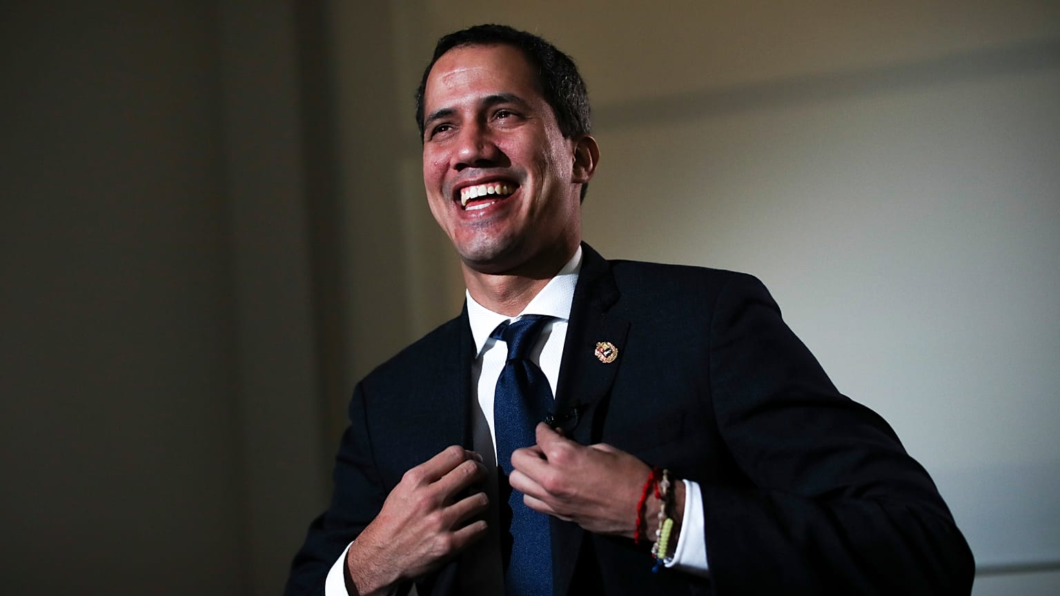 Juan Guaidó, presidente encargado de Venezuela