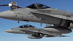 Finlandiya Hava Kuvvetleri artık beyaz-mavi-beyaz daireden oluşan amblemi kullanıyor