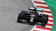 O campeão Lewis Hamilton foi o mais rápido do primeirodia de treinos no Red Bull Ring