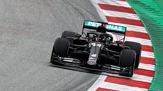 O campeão Lewis Hamilton foi o mais rápido do primeirodia de treinos no Red Bull Ring